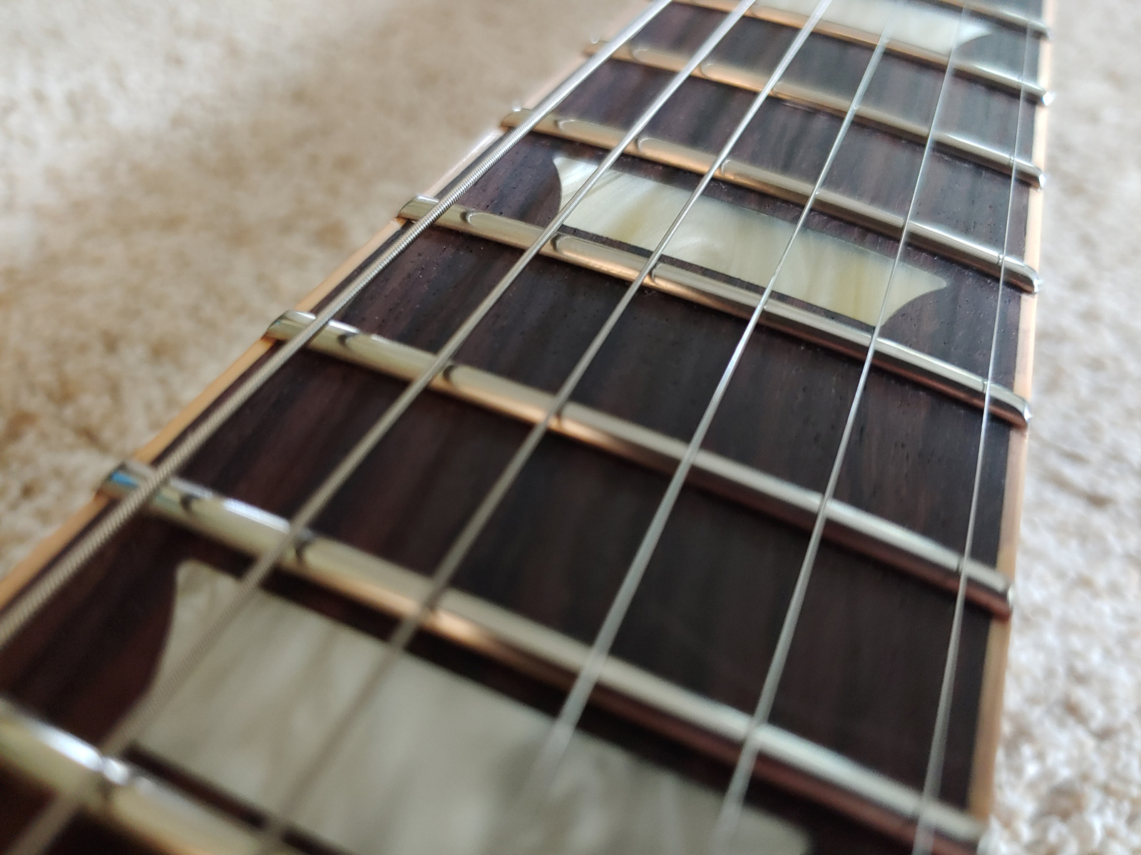 les paul stainless steel frets